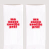 Chaussettes femme Blanches Ma casse-couille préf photo N° 3
