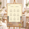 Plan de table Mariage Portrait 60 x 90 cm Symphony of Love photo N° 1