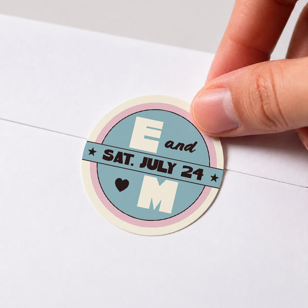 Sticker Mariage Rond The Wedding Show photo