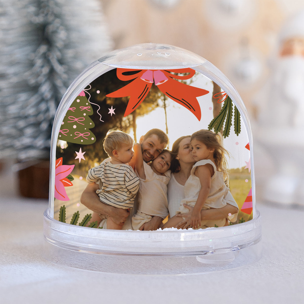 Boule à neige Fin d'année Verre Merry Pop photo N° 1