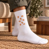 Chaussettes homme Blanches Gingerbread Party photo N° 2