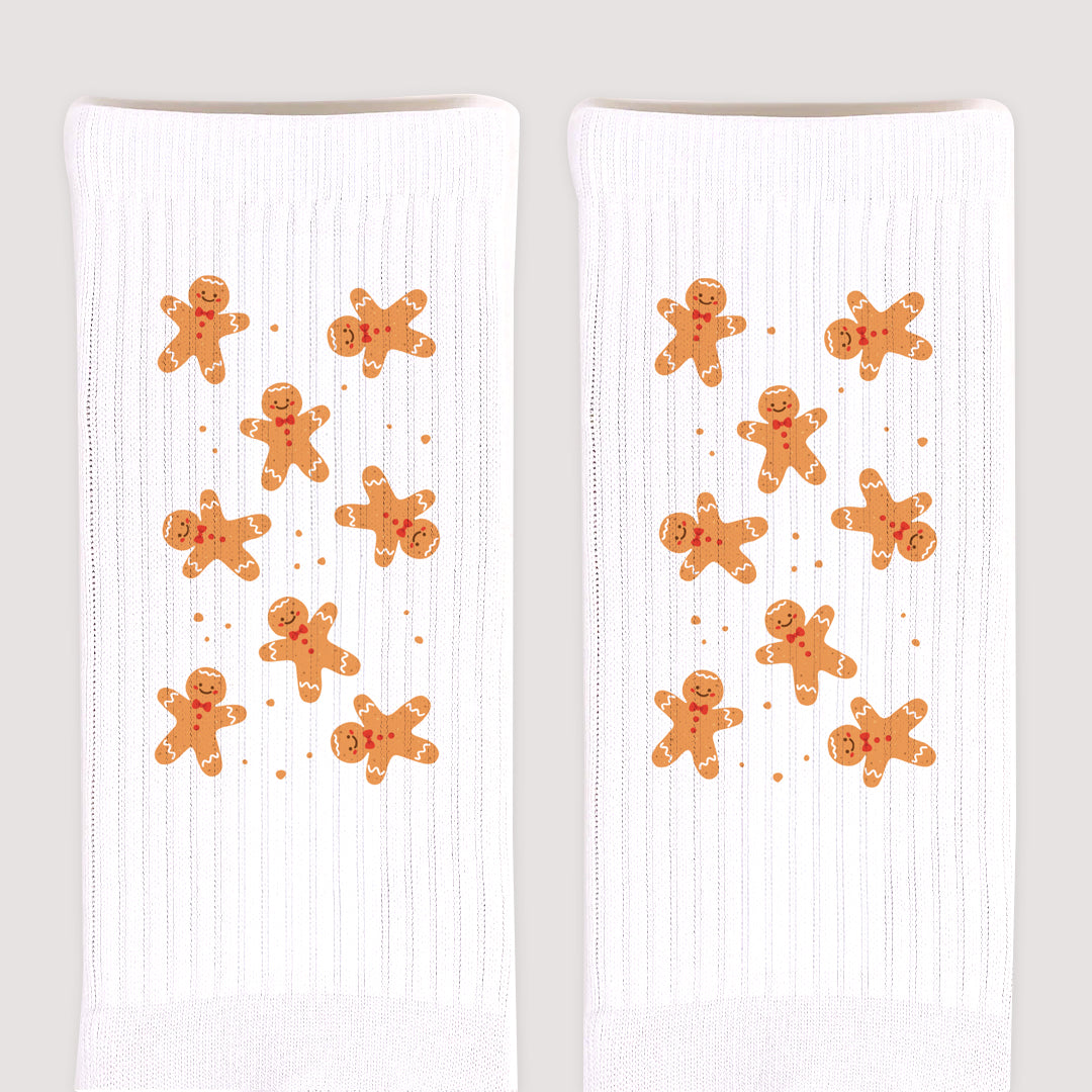 Chaussettes enfant Blanches Gingerbread Party photo N° 3