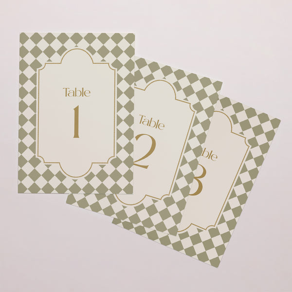 Marque table Mariage Lot de 3 Palazzo photo