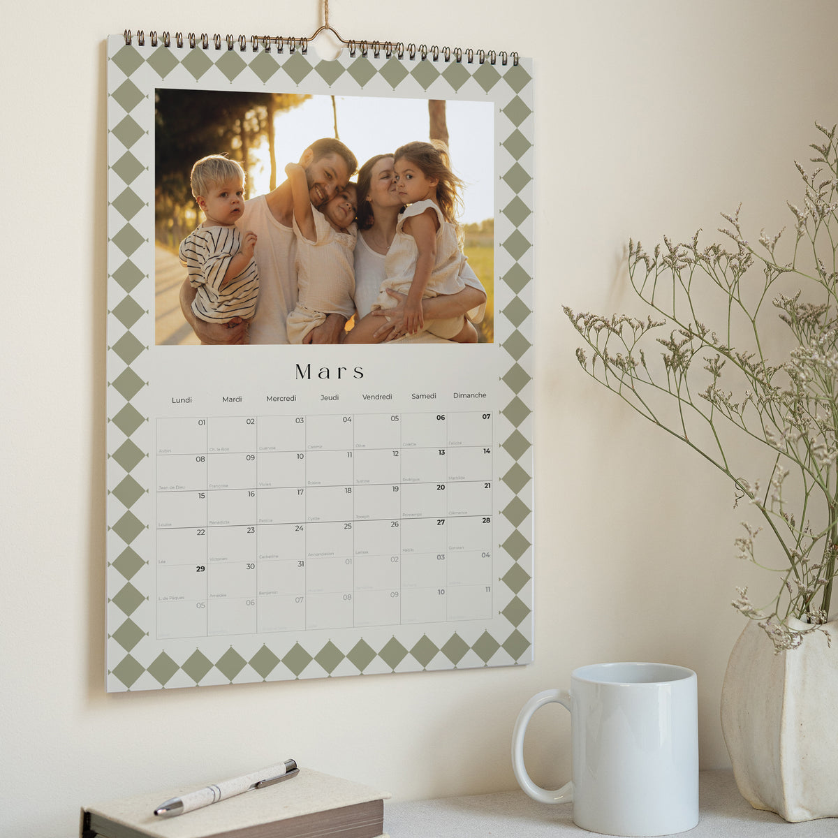 Calendrier Fin d'année Mural A3 Palladio photo N° 3