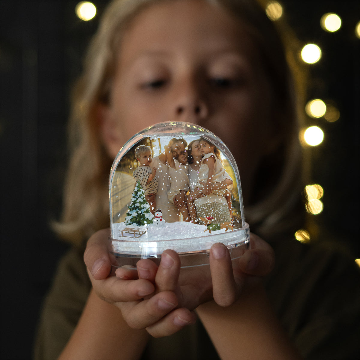 Boule à neige Fin d'année Verre Sous les Flocons photo N° 3