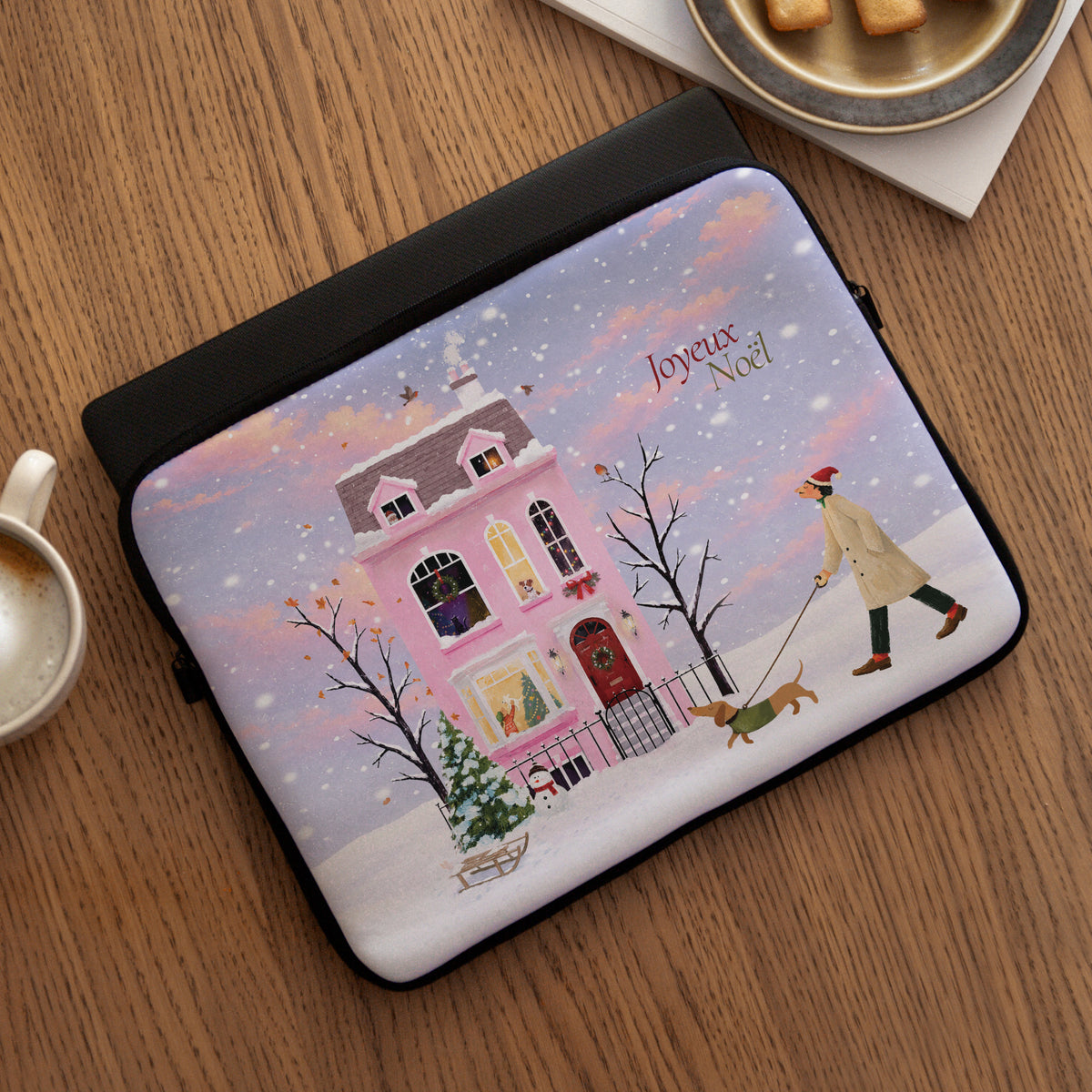 Housse ordinateur 15 pouces Sous les Flocons photo N° 3