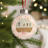 Boule de Noël Fin d'année Ronde Étincelles de Joie photo N° 1
