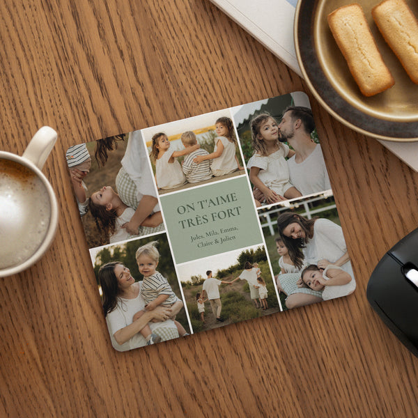 Tapis de souris Rectangle Clic Souvenir photo