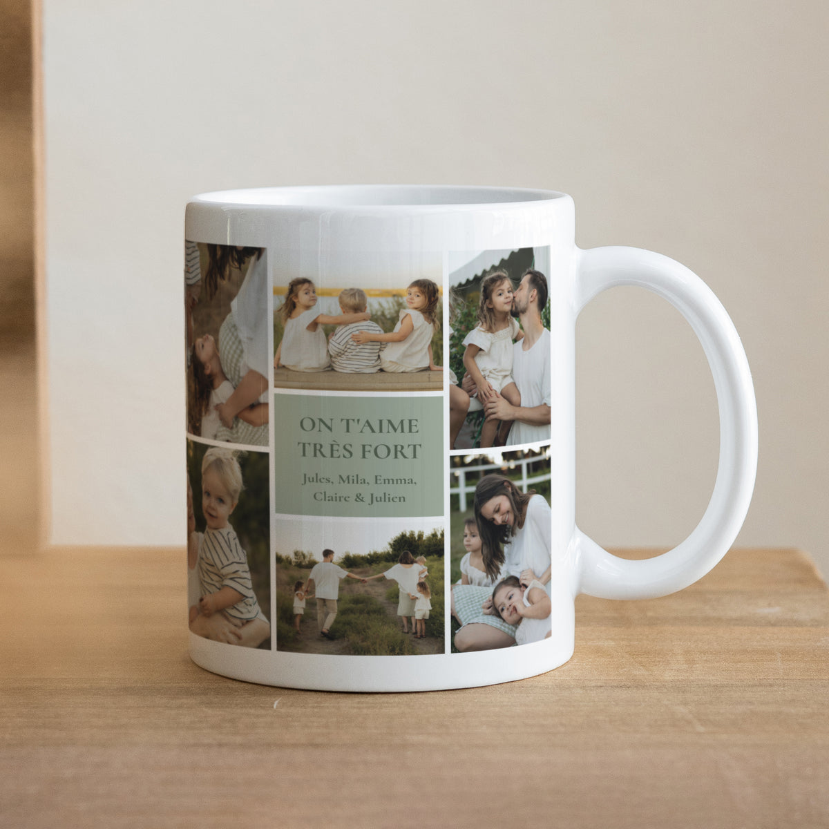 Mug Blanc Clic Souvenir photo N° 1
