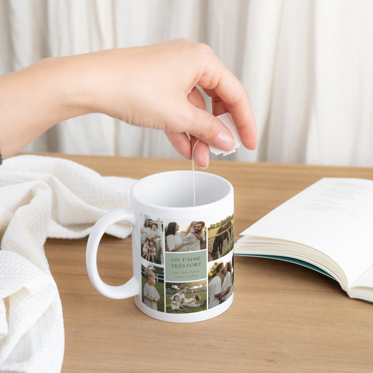 Mug Blanc Clic Souvenir photo N° 3