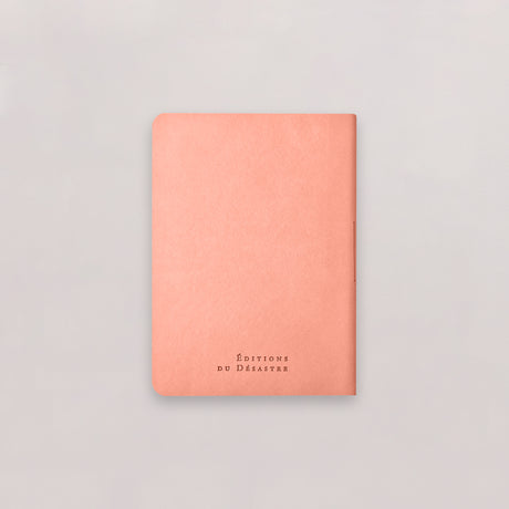 Carnet Nuance - Simili cuir - A6 - Pêche - 128 pages