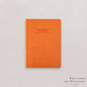 Carnet Nuance - Simili cuir - A6 - Orange vitaminé - 128 pages photo N° 1