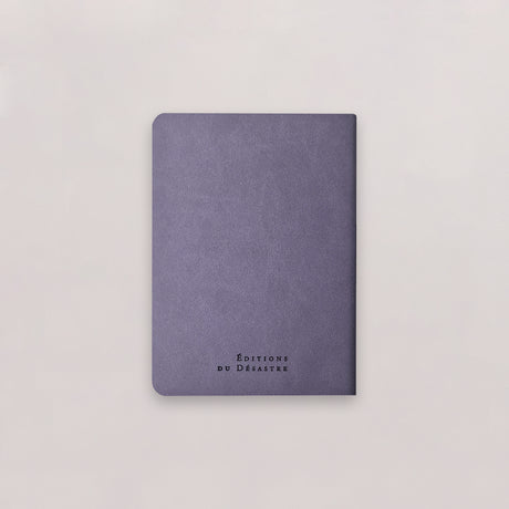 Carnet Nuance - Simili cuir - A6 - Lavande - 128 pages