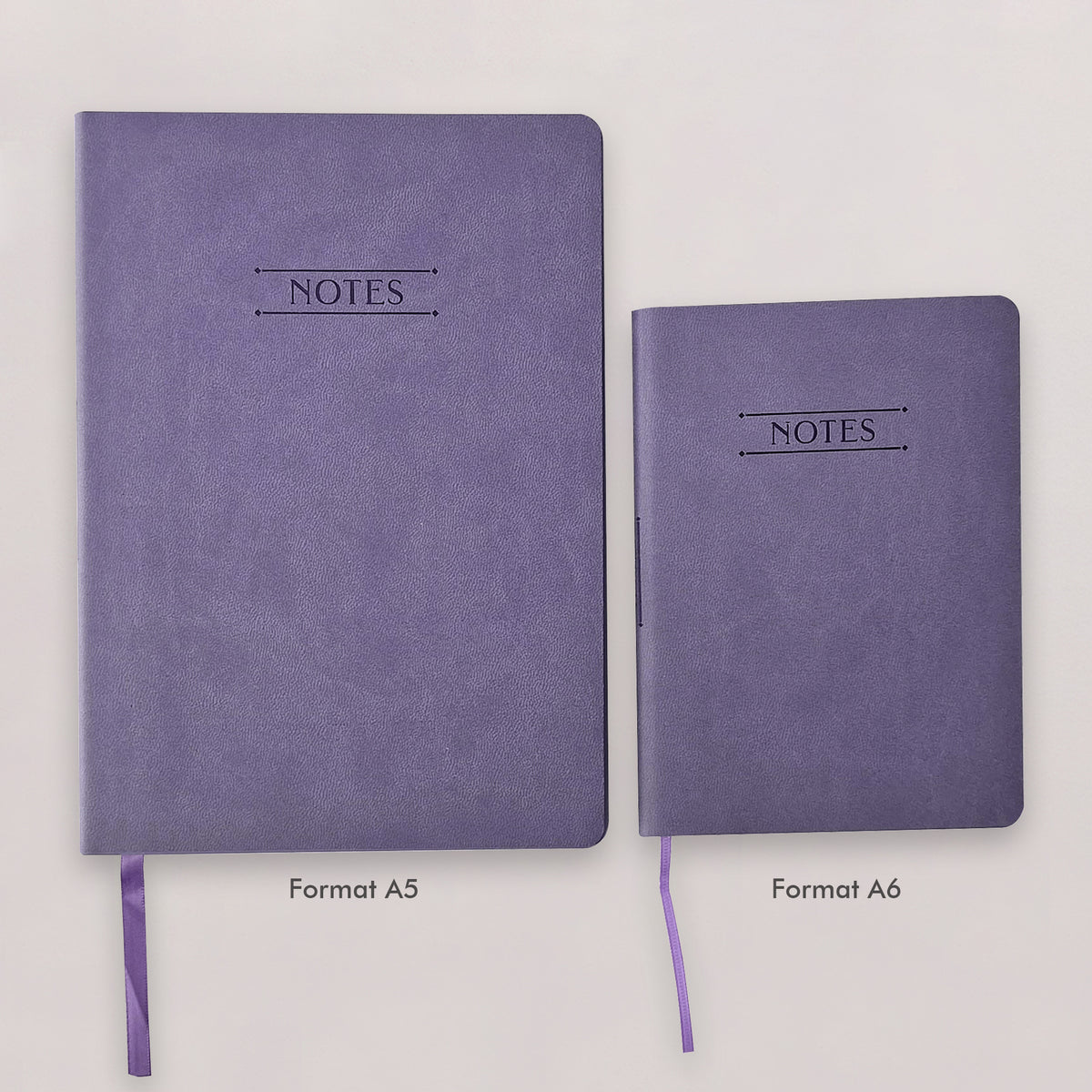 Carnet Nuance - Simili cuir - A6 - Lavande - 128 pages photo N° 5