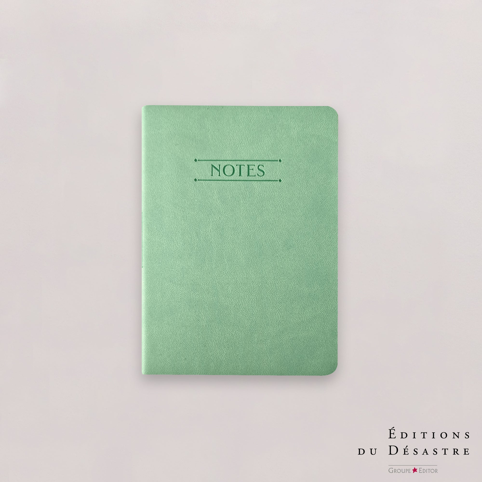 Carnet Nuance - Simili cuir - A6 - Menthe claire - 128 pages photo N° 1