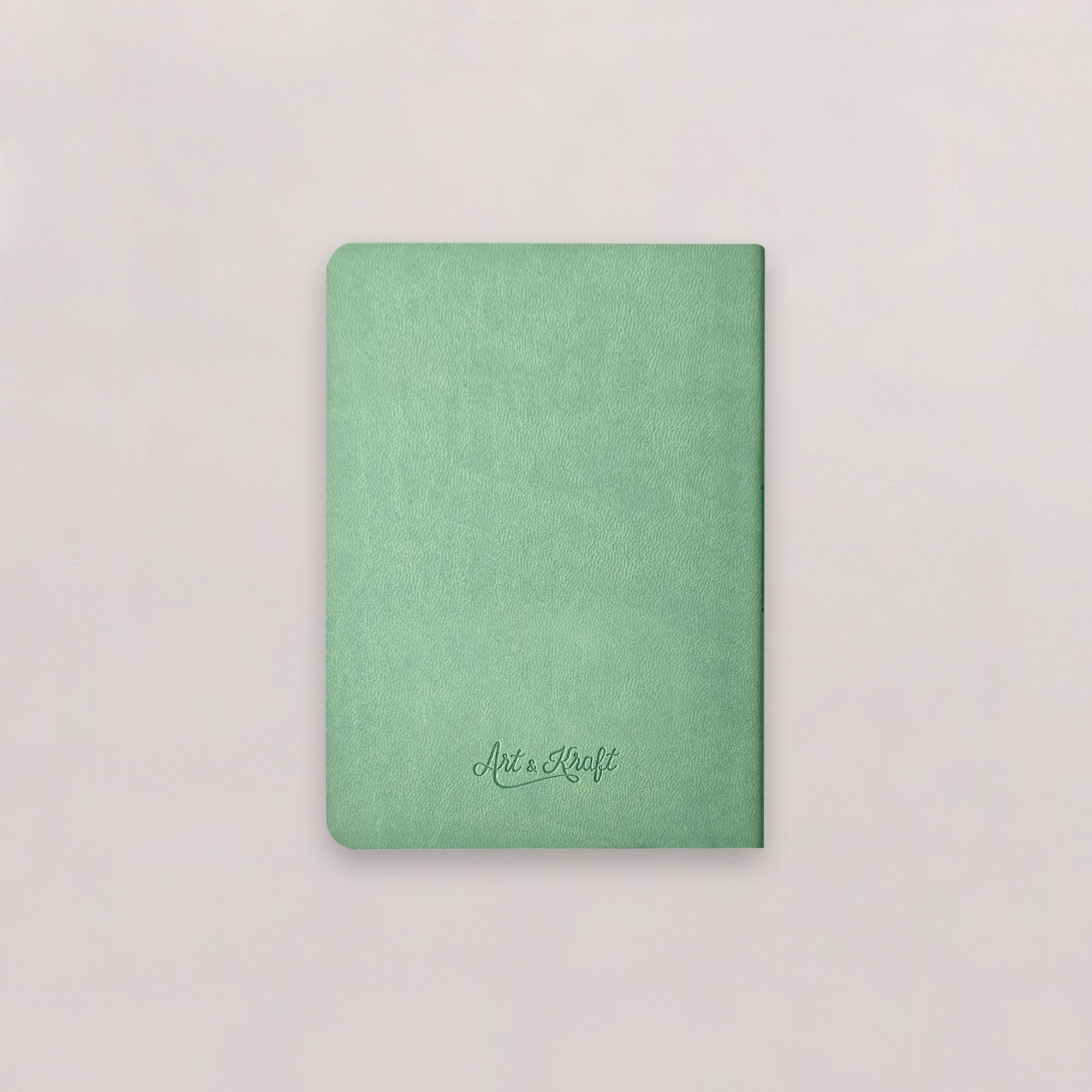 Carnet Nuance - Simili cuir - A6 - Menthe claire - 128 pages photo N° 2