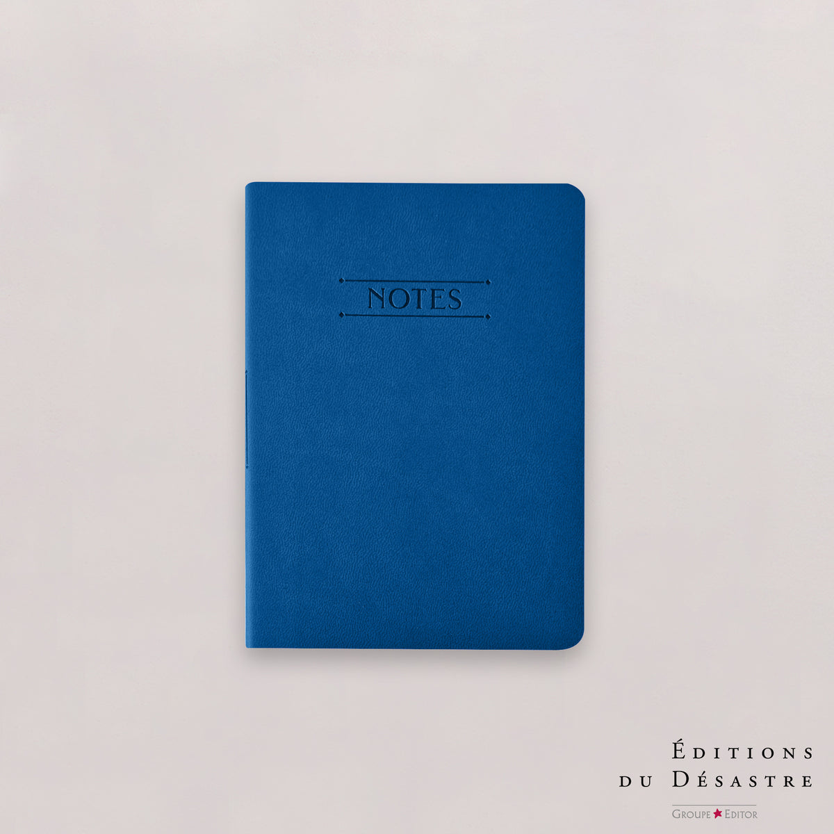 Carnet Nuance - Simili cuir - A6 - Bleu Majorelle - 128 pages photo N° 1