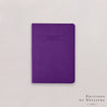 Carnet Nuance - Simili cuir - A6 - Violet intense - 128 pages photo N° 1