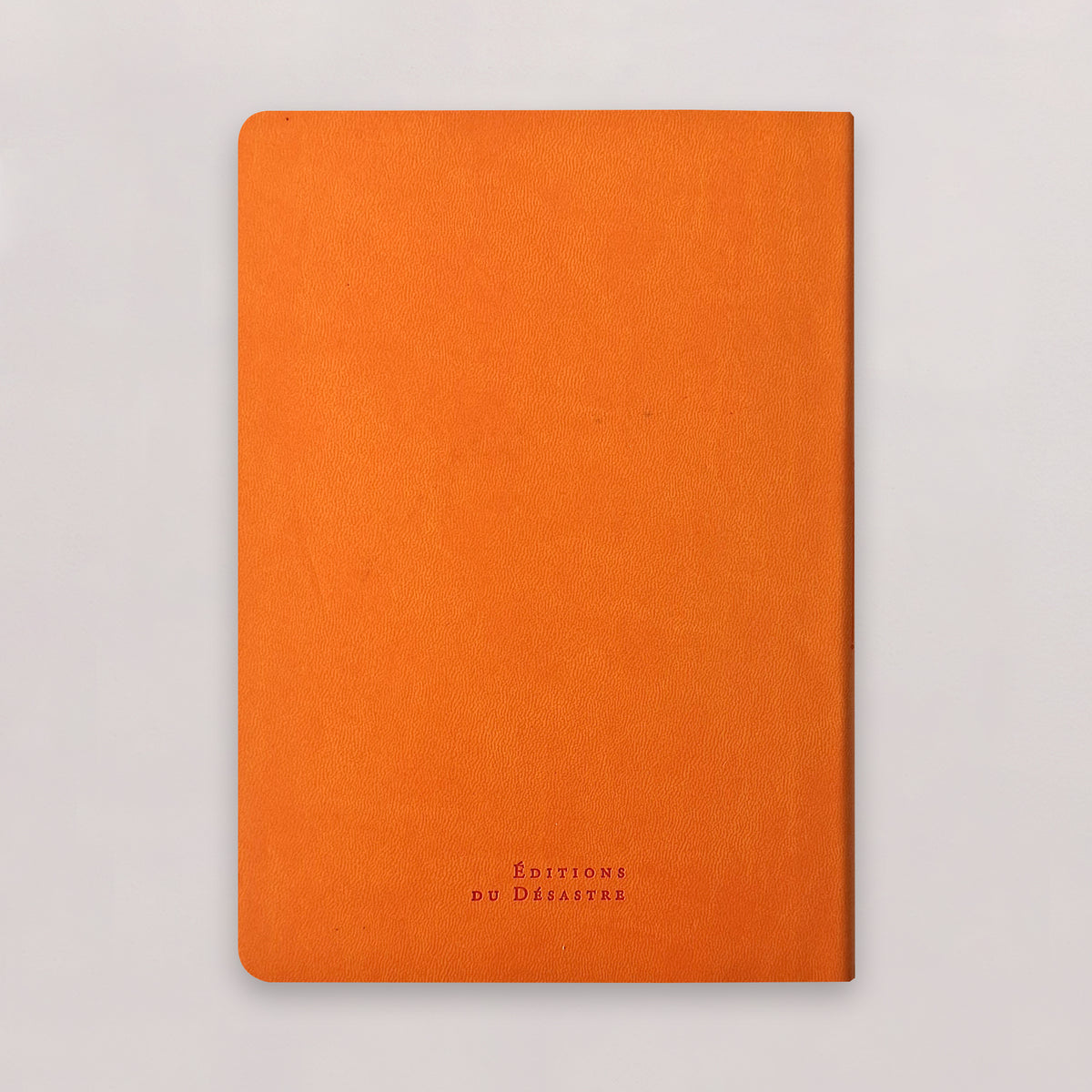 Carnet Nuance - Simili cuir - A5 - Orange vitaminé - 192 pages photo N° 2