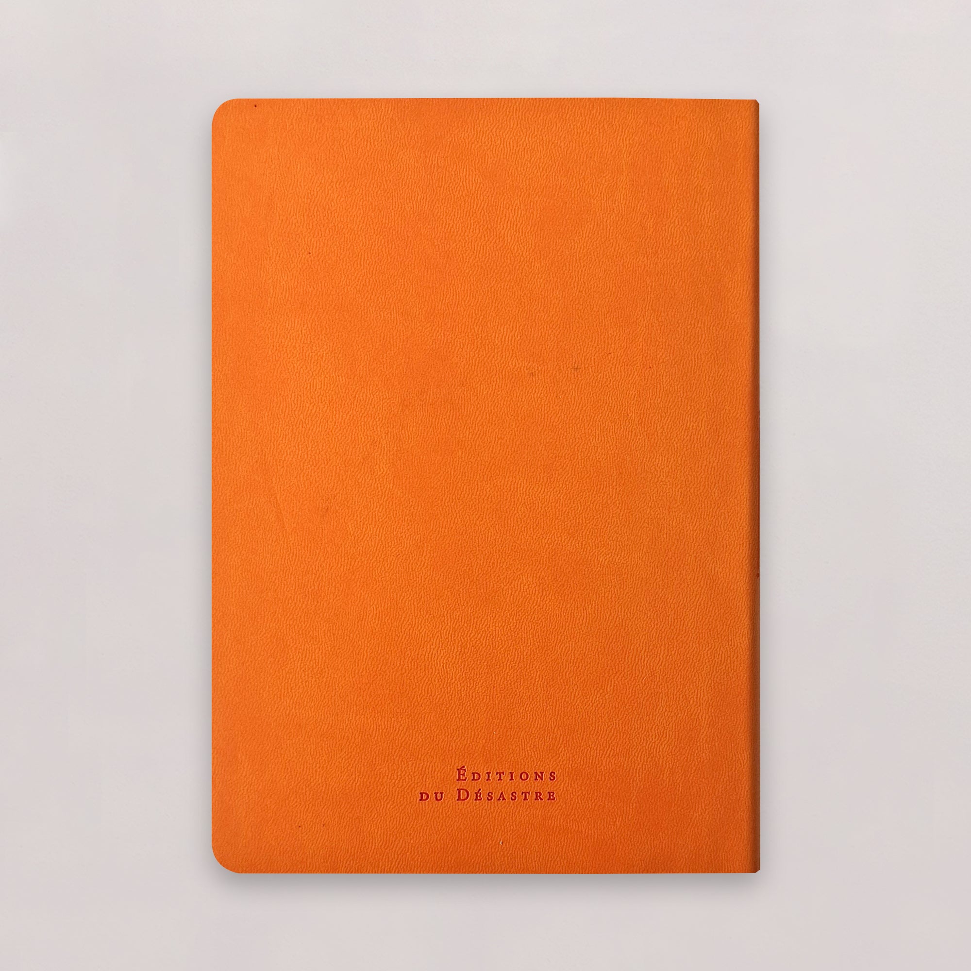 Carnet Nuance - Simili cuir - A5 - Orange vitaminé - 192 pages photo N° 2
