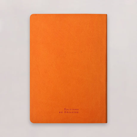 Carnet Nuance - Simili cuir - A5 - Orange vitaminé - 192 pages