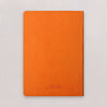 Carnet Nuance - Simili cuir - A5 - Orange vitaminé - 192 pages photo N° 2