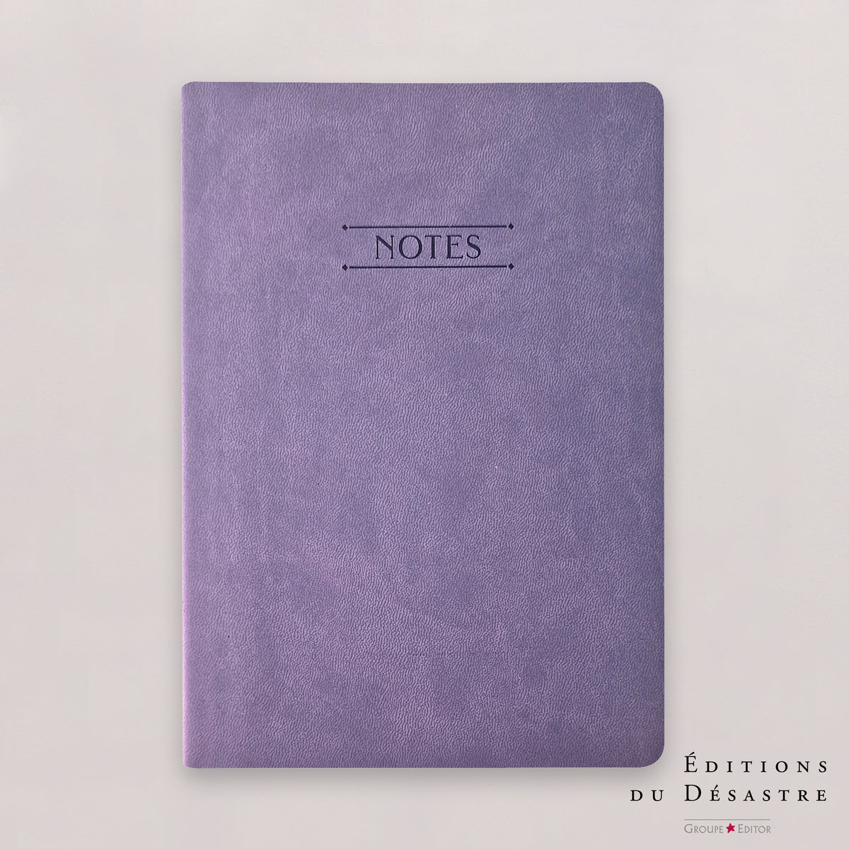 Carnet Nuance - Simili cuir - A5 - Lavande - 192 pages photo N° 1