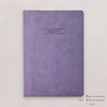 Carnet Nuance - Simili cuir - A5 - Lavande - 192 pages photo N° 1