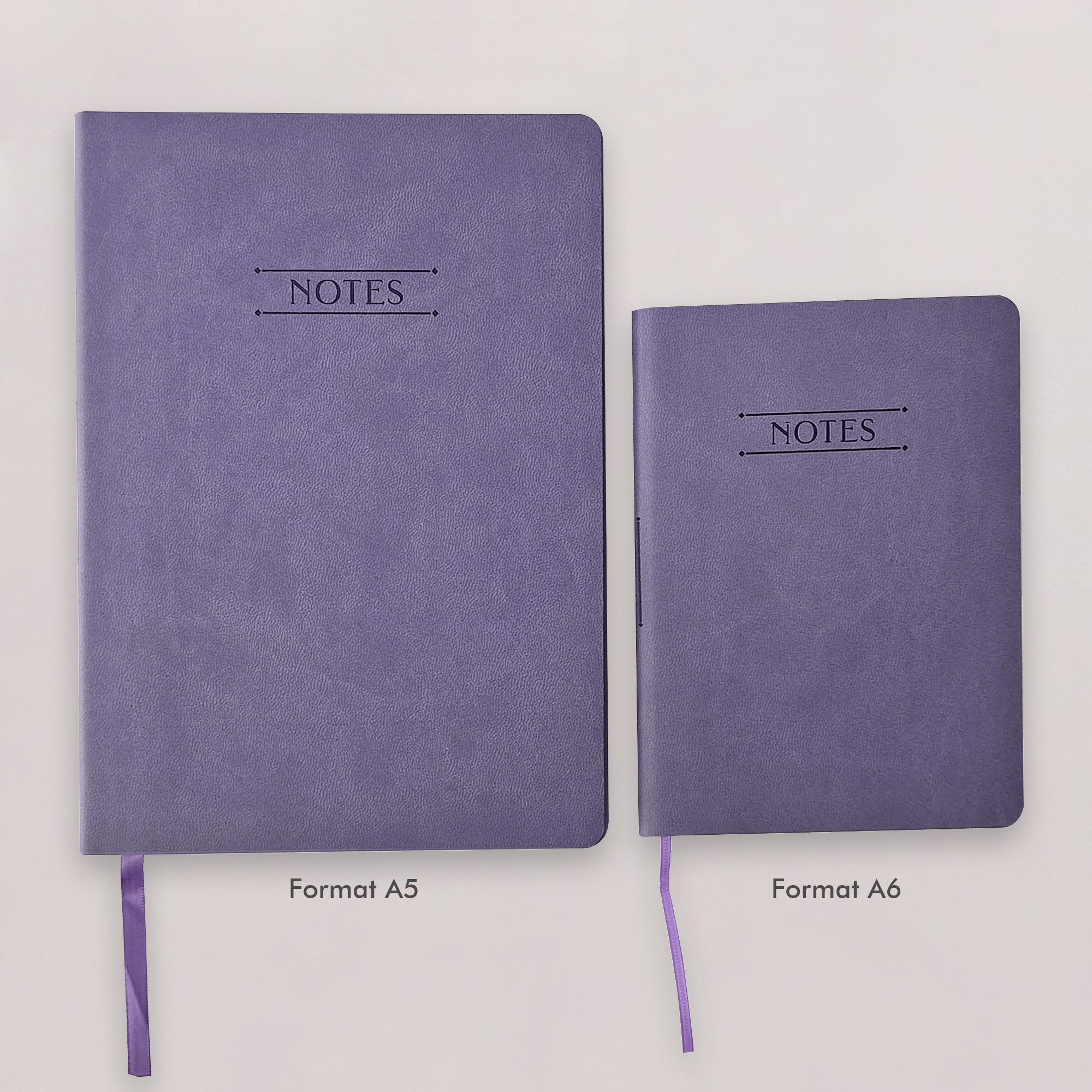 Carnet Nuance - Simili cuir - A5 - Lavande - 192 pages photo N° 5