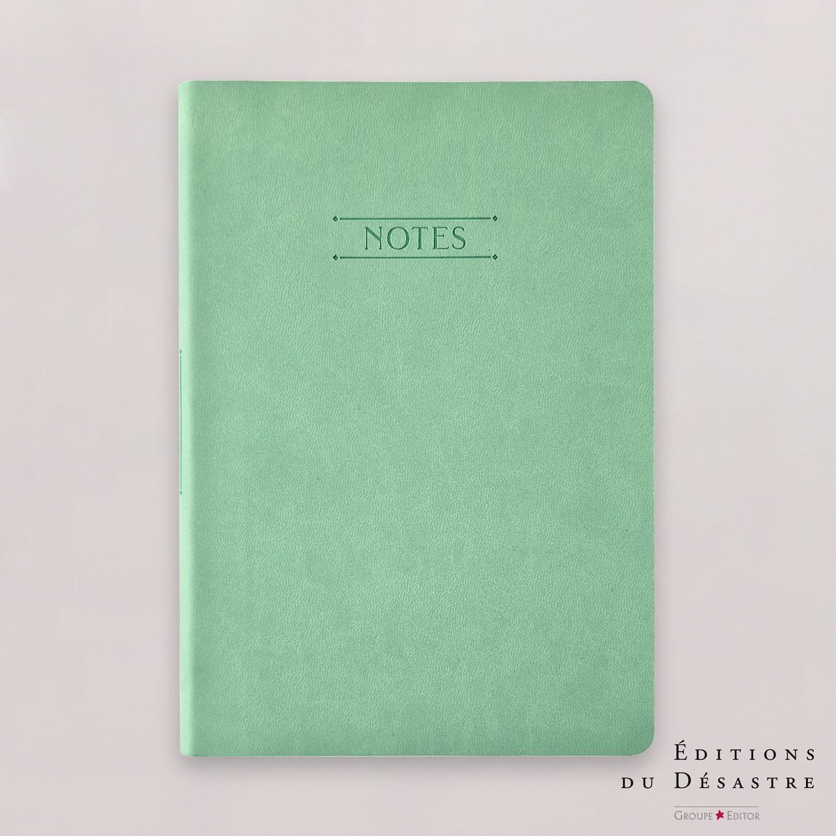 Carnet Nuance - Simili cuir - A5 - Menthe claire - 192 pages photo N° 1