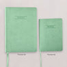 Carnet Nuance - Simili cuir - A5 - Menthe claire - 192 pages photo N° 5