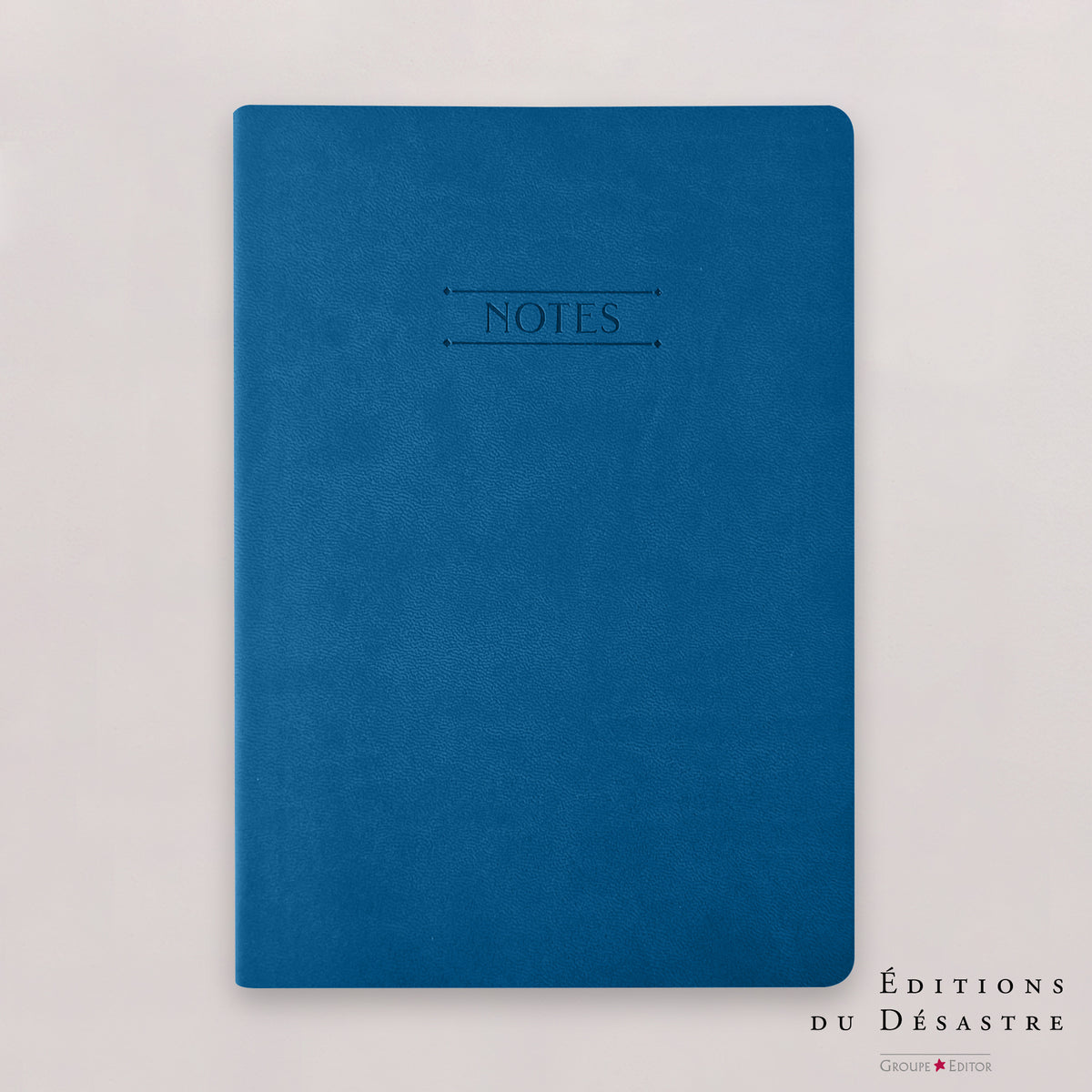 Carnet Nuance - Simili cuir - A5 - Bleu Majorelle - 192 pages photo N° 1