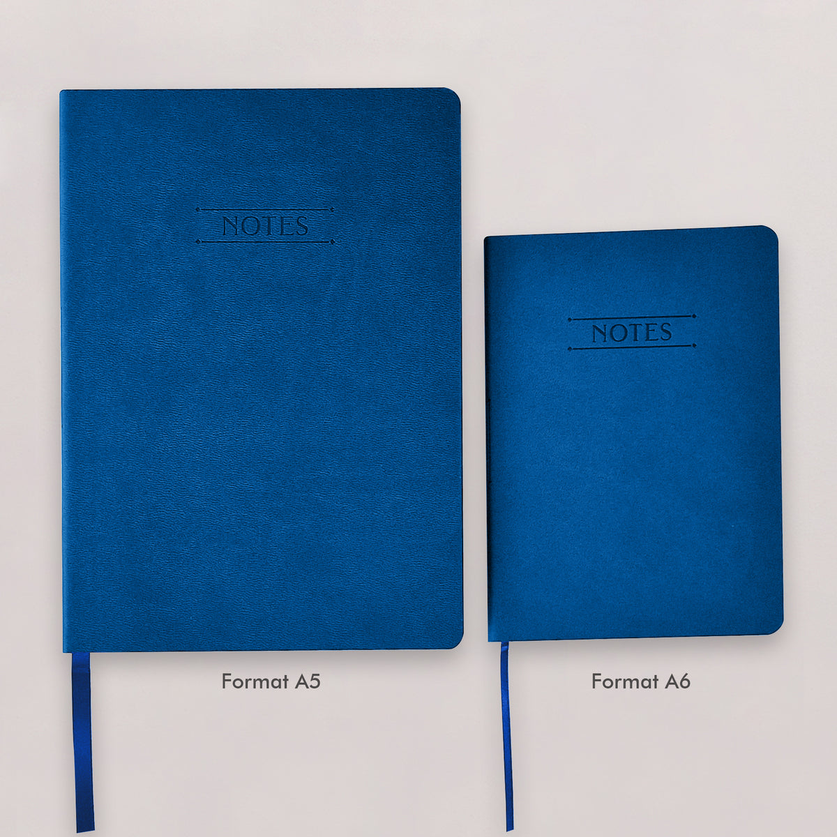 Carnet Nuance - Simili cuir - A5 - Bleu Majorelle - 192 pages photo N° 6