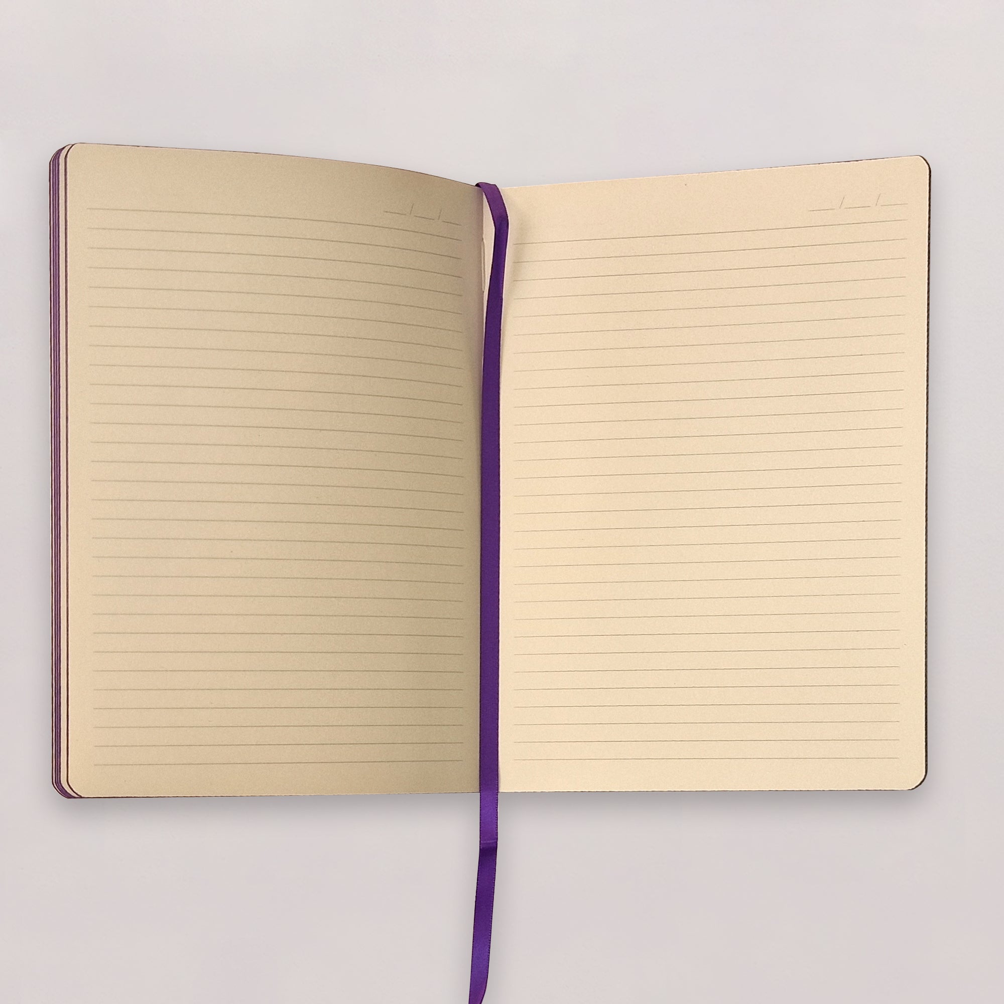 Carnet Nuance - Simili cuir - A5 - Violet intense - 192 pages photo N° 3
