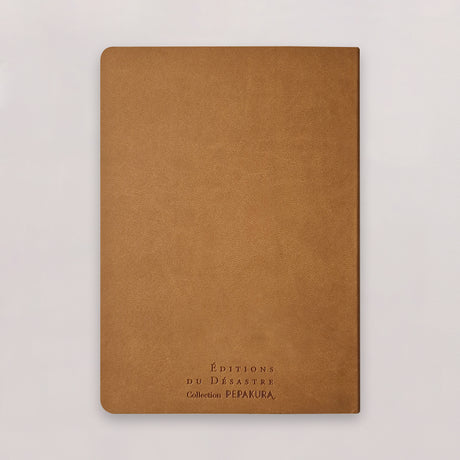 Carnet Pepakura - Simili cuir - A5 - Bambou - 192 pages