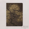 Carnet Pepakura - Simili cuir - A5 - Erable - 192 pages photo N° 1