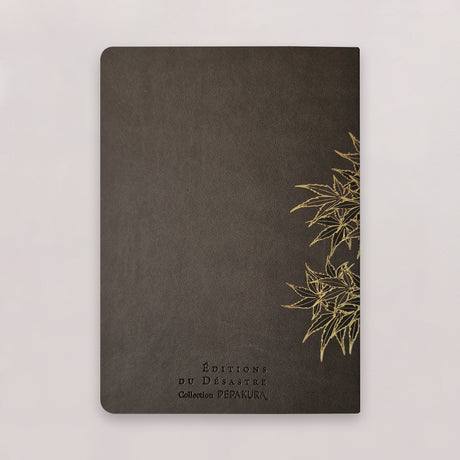 Carnet Pepakura - Simili cuir - A5 - Erable - 192 pages