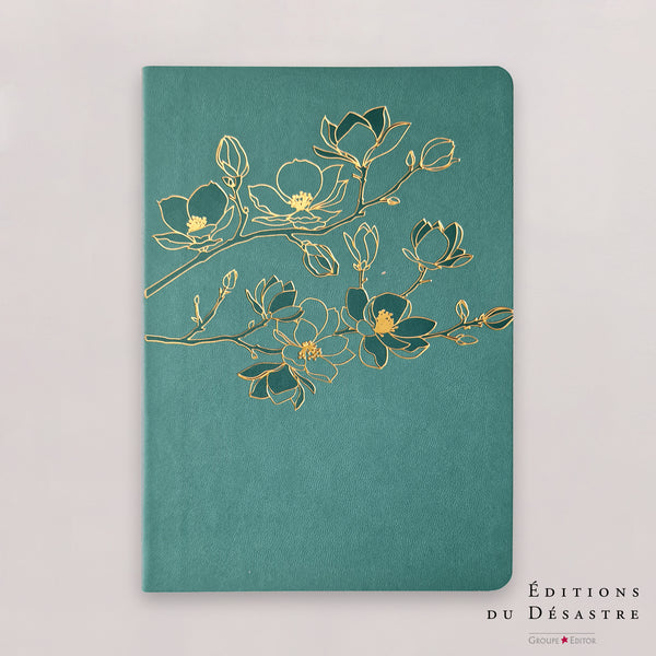 Carnet Pepakura - Simili cuir - A5 - Magnolia - 192 pages photo
