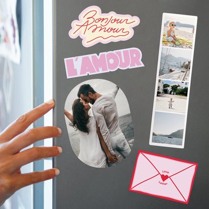 Magnet Trio Magnets Amour photo N° 2