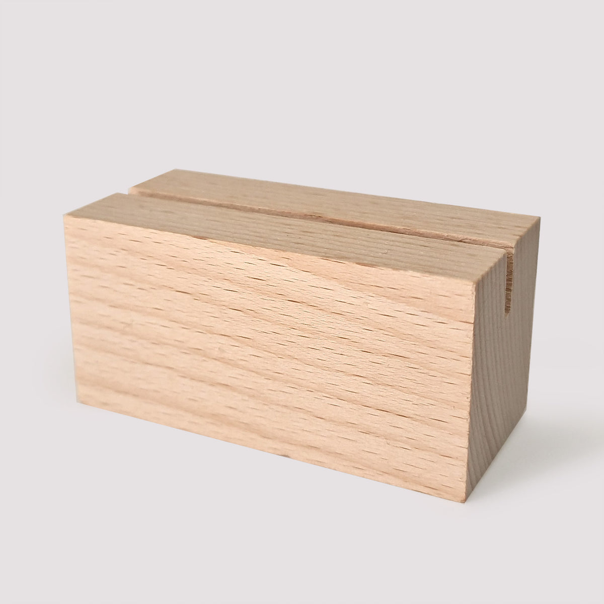 Porte-carte bois naturel photo N° 1