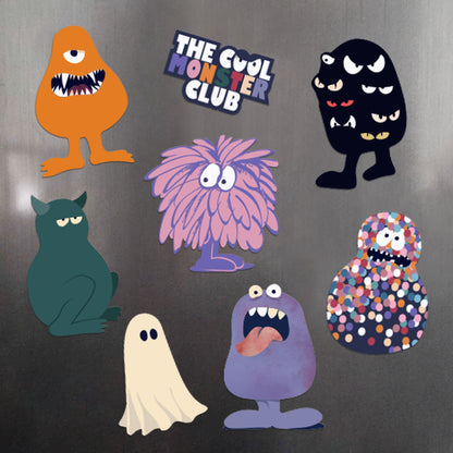 Magnets The Cool Monster Club photo N° 3