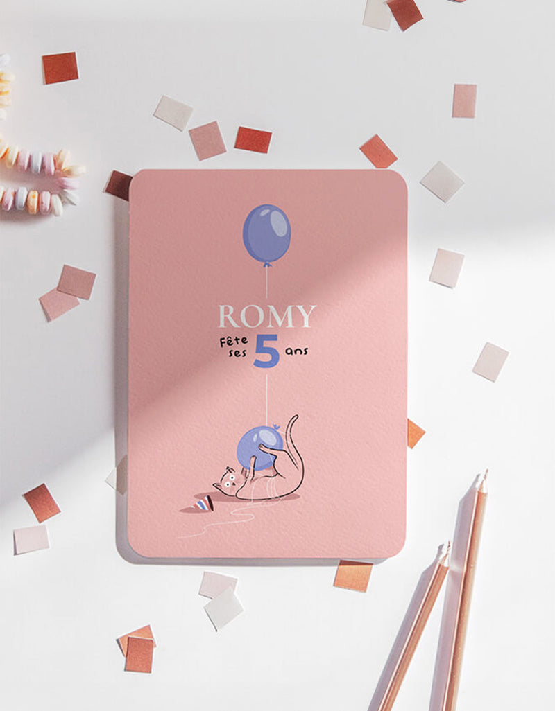 Invitation anniversaire